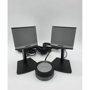 Bose Companion 3 Series II Multimedia  Speakers w/ Volume Control Pod NO SUB